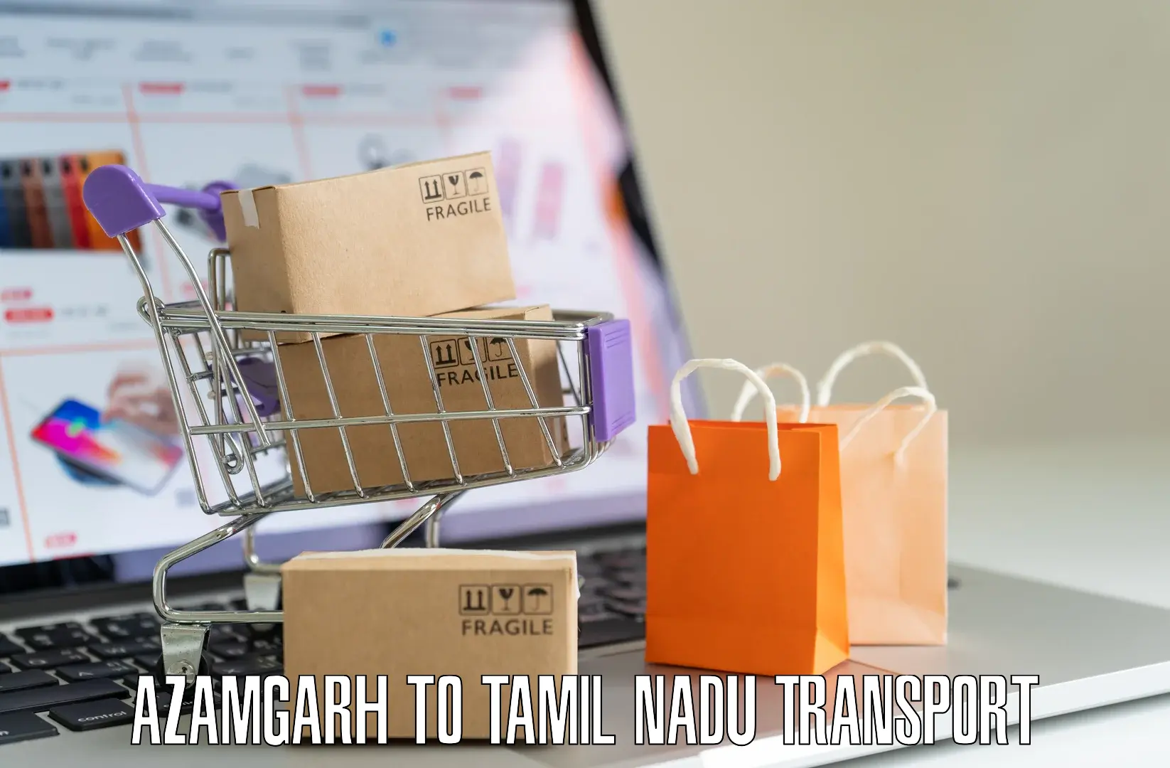 Vehicle parcel service Azamgarh to Sriperumbudur